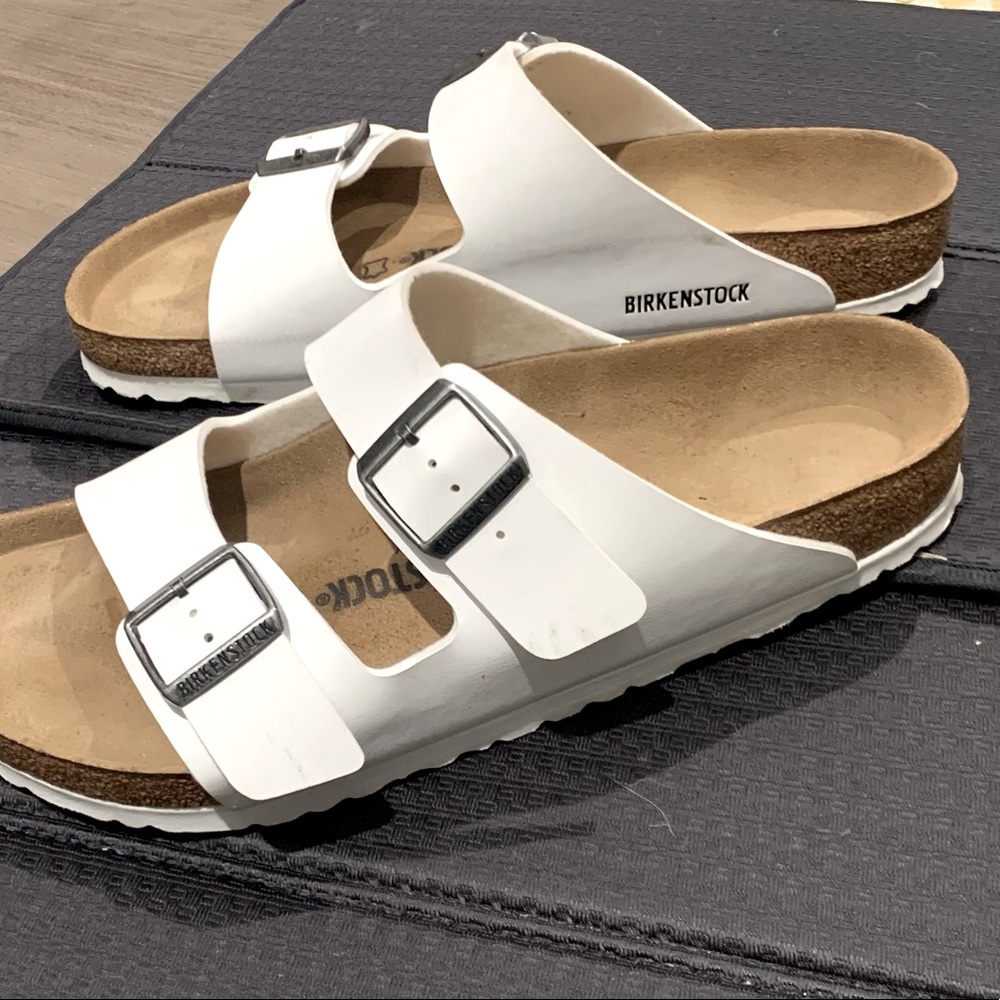 Birkenstock Arizona Birko-Flor Sandals, Size 43, 10-10.5  Unisex